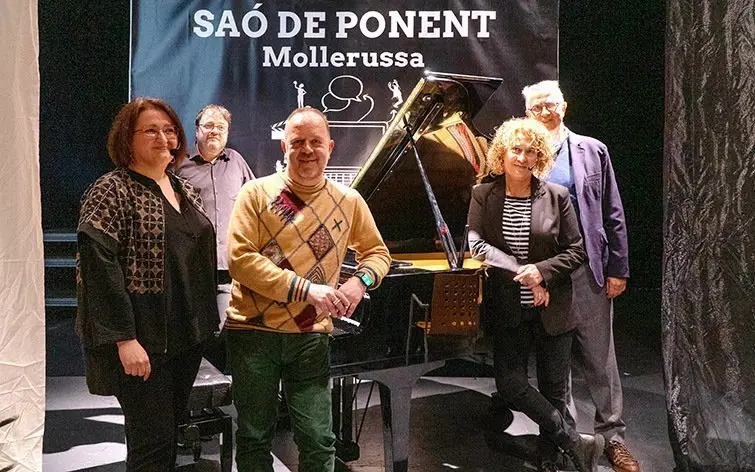 David Pradas, Roser Perera, Anna Sáez, Xavier Zanuy i Ramon Gomis ©SaódePonent