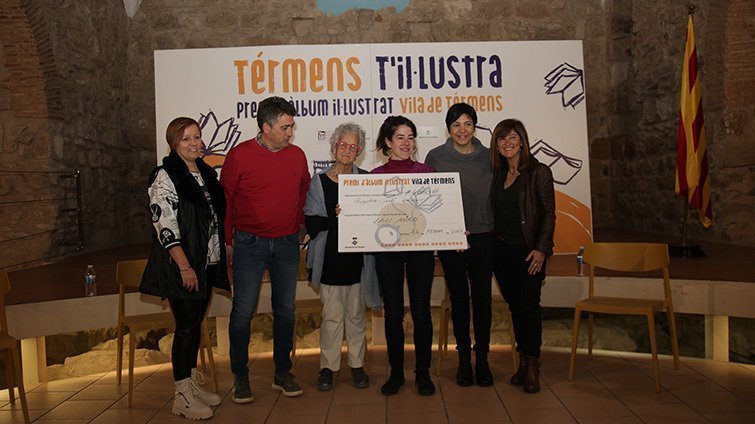 Lali Miró guanya la quarta edició del Premi d’Àlbum Il·lustrat Vila de Térmens ©JosepAPérez