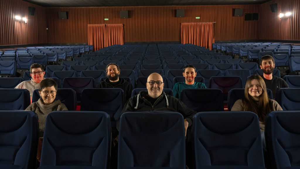 L'equip organitzador de la Mostra de Cinema Fantàstic i Terror de Ponent, Galacticat ©Galacticat