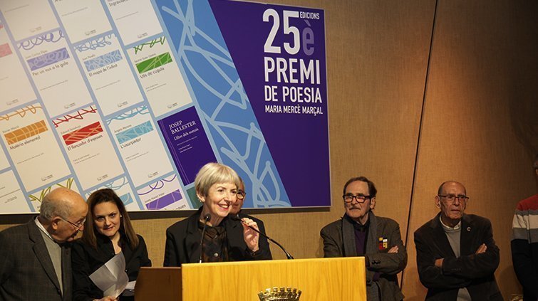 Imma López Pavia guanya el 25è Premi de Poesia MMM ©JosepAPérez