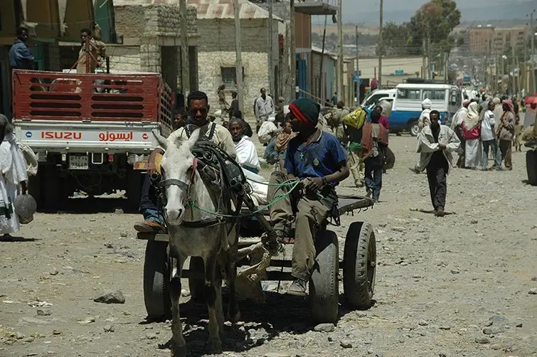 La població de Wukro al Tigray, arxiu ©JosepAPérez