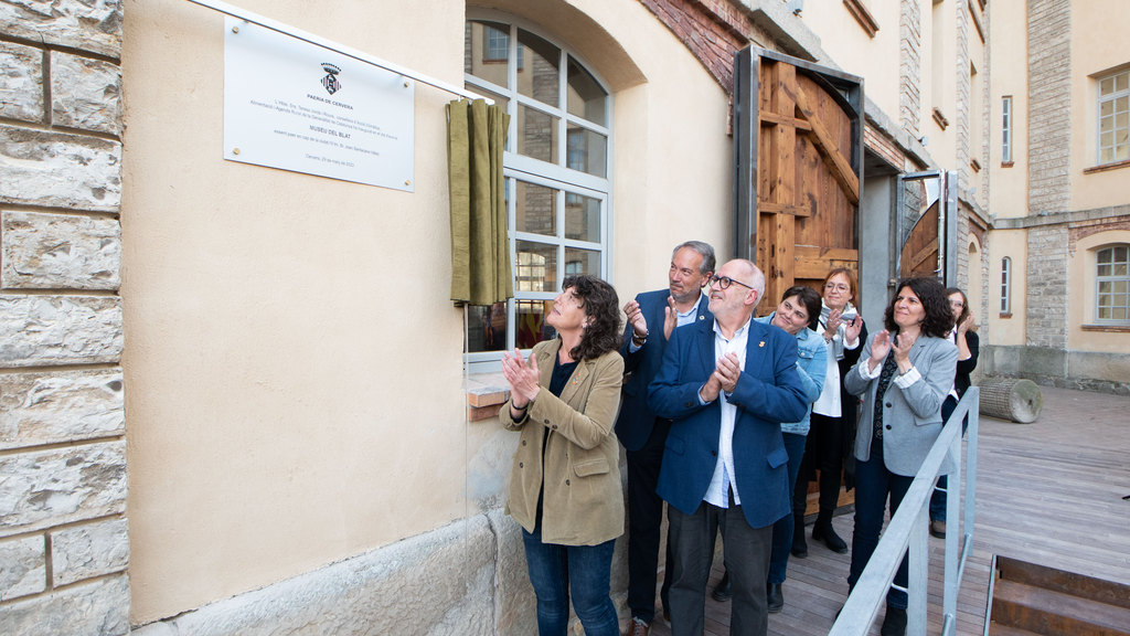 Inauguren el Museu del Blat de Cervera ©Paeria de Cervera