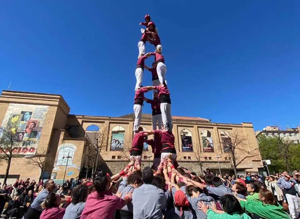 Castellers de Lleida - Foto: Bruna Menén i Ivan Quílez.