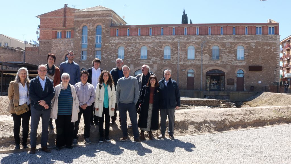 El nou consell assessor d'arqueologia de Guissona ©AjGuissona