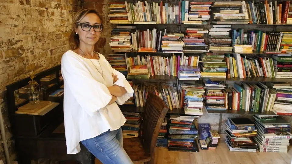 La propietària de 'La Sabateria' de Lleida, Estefania Reñé ©La Sabateria