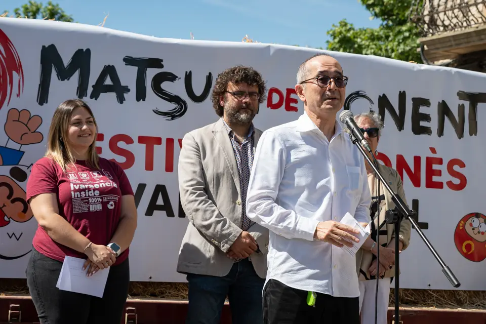 El cònsol de Japó a Barcelona a inaugurat l'edicó del Matsuri d'aquest any - Foto: © Jordi Vinuesa