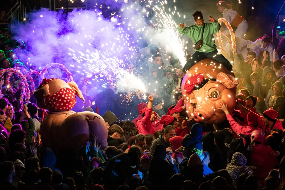 La Nit del Tararot va omplir la plaça Major de Tàrrega - Foto: Jordi Vinuesa