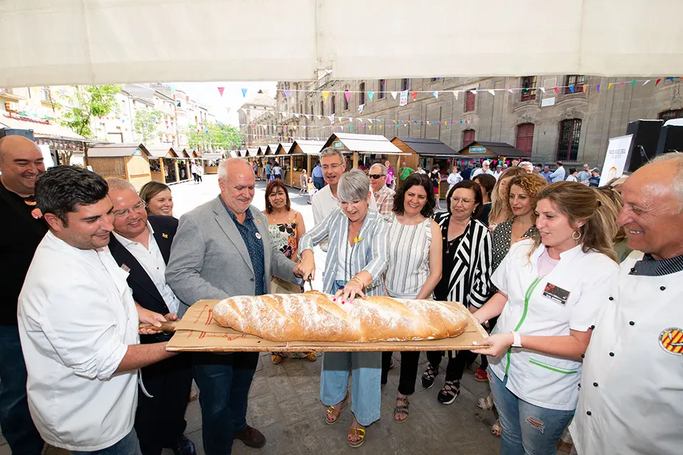 Inauguració de la Fira del Pa i del Cereal l'any 2022 - Foto: Jordi Prat