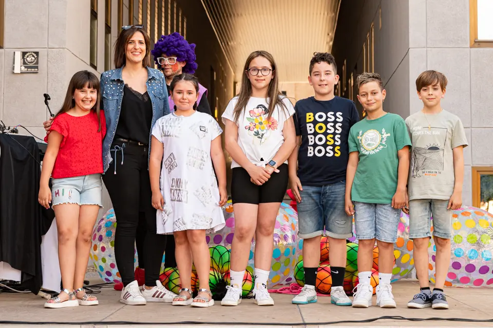 Hereus i Pubilles infantils escollits durant la Festa Major de Sant Gaietà 2023 a Aitona - Foto: Jordi Vinuesa