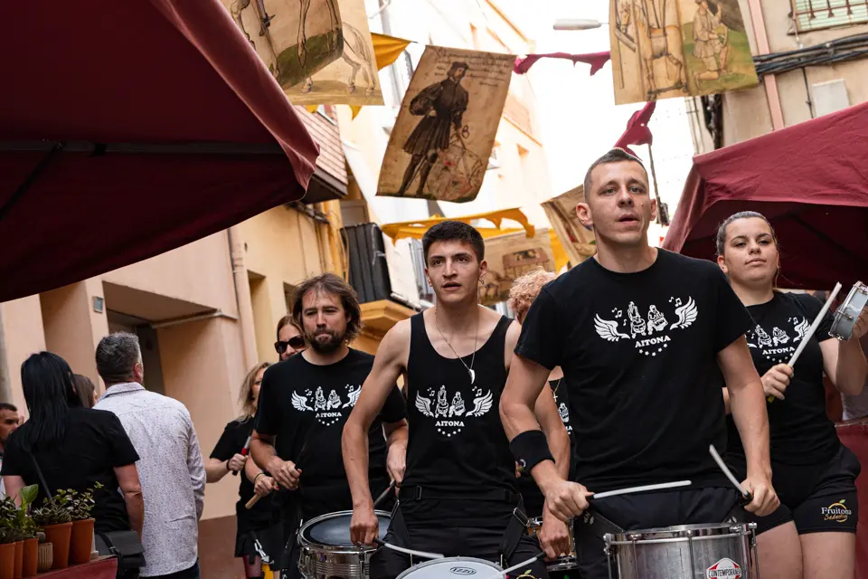 Actes de celebració de la Festa Major de Sant Gaietà a Aitona - Foto: Jordi Vinuesa
