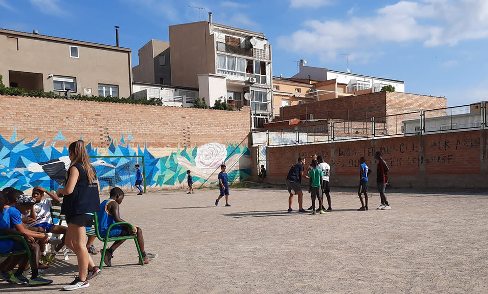 Un "espai de joc alternatiu" a Mollerussa - Foto: Ajuntament de Mollerussa