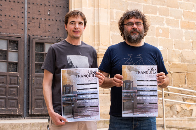 Es presenta el cartell del 4t cicle de Sons Tranquils a Ivars d'Urgell - Foto: Jordi Vinuesa