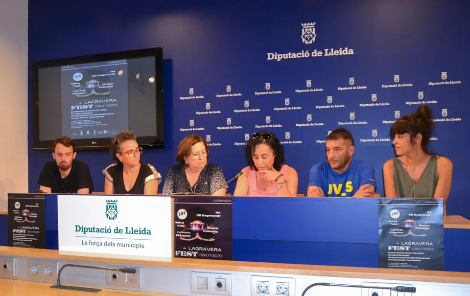 Presentació de Lagravera Fest a la Diputació de Lleida - Foto: Diputació de Lleida