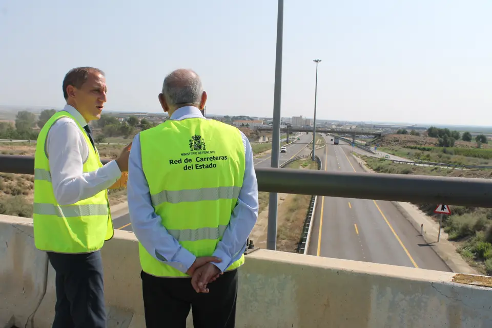 MITMA finalitza les obres de la 1a fase del projecte de millora de l'A-2 a la variant de Lleida - Foto: Delegació del Govern a Lleida