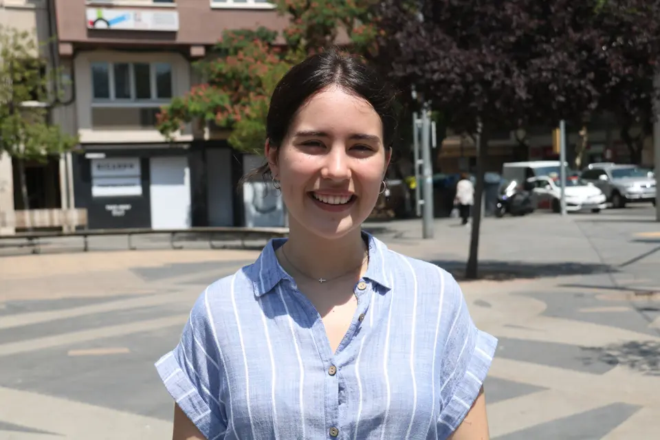 L'estudiant Maria Llobera ha obtingut la millor nota de la selectivitat a la demarcació de Lleida - Foto: Ignasi Gómez