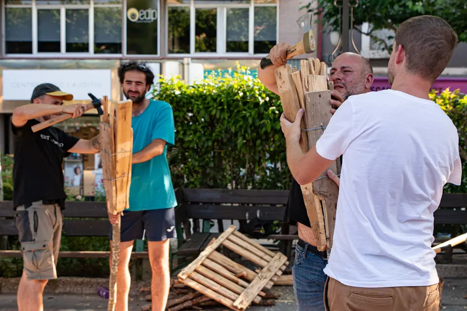 Activitats de la revetlla de Sant Joan a Tàrrega - Foto: Jordi Vinuesa