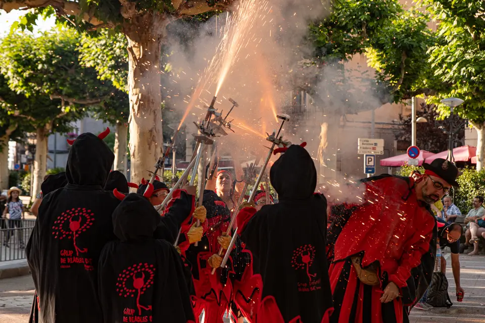 Activitats de la revetlla de Sant Joan a Tàrrega - Foto: Jordi Vinuesa