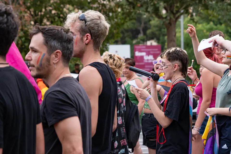 Manifestació per l'alliberament sexual i de gènere a Lleida - Foto: Jordi Vinuesa