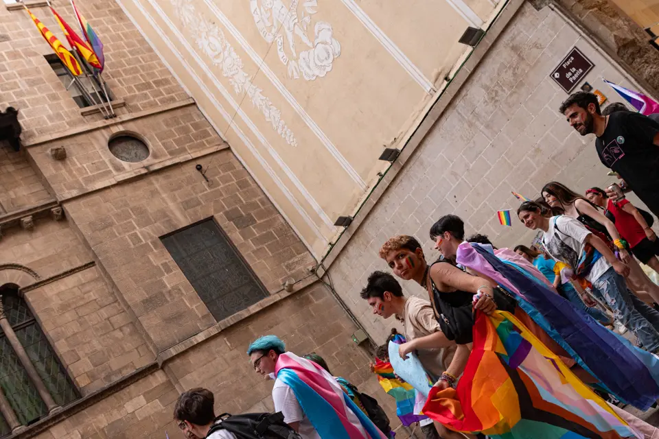 Manifestació per l'alliberament sexual i de gènere a Lleida - Foto: Jordi Vinuesa