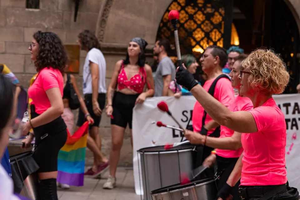 Manifestació per l'alliberament sexual i de gènere a Lleida - Foto: Jordi Vinuesa