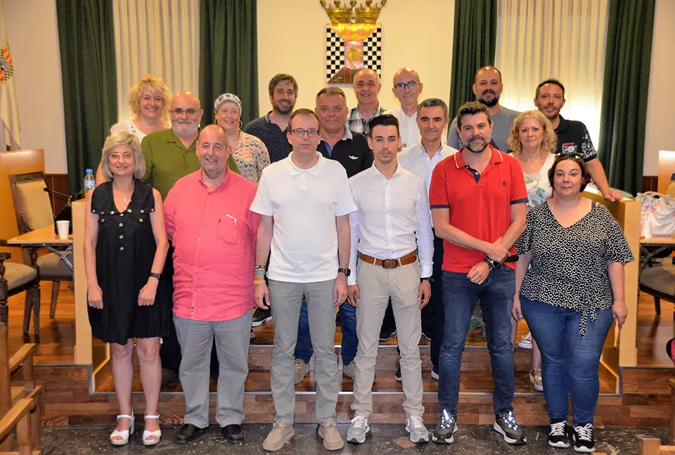 La corporació municipal de l'Ajuntament de Mollerussa després de ple de cartipàs - Foto: Ajuntament de Mollerussa