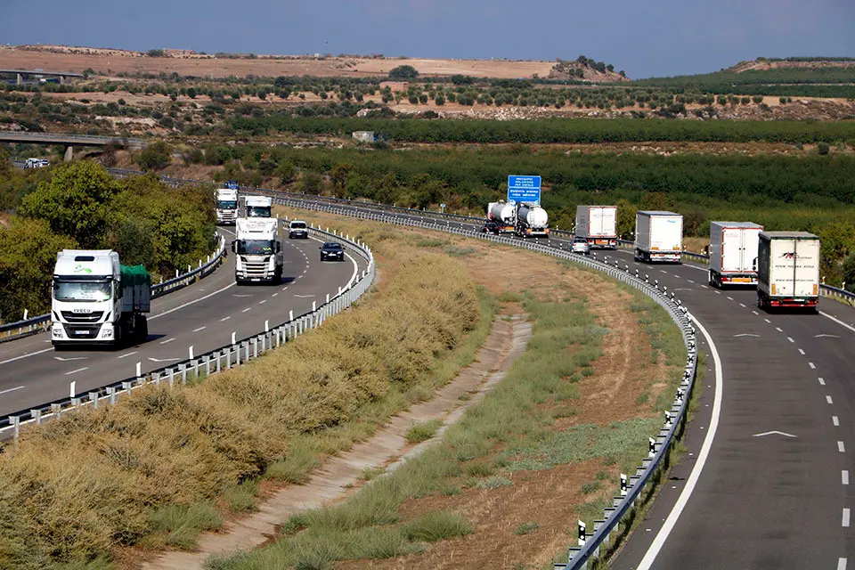 L'AP-2, a l'alçada de Castelldans - Foto: Oriol Bosch