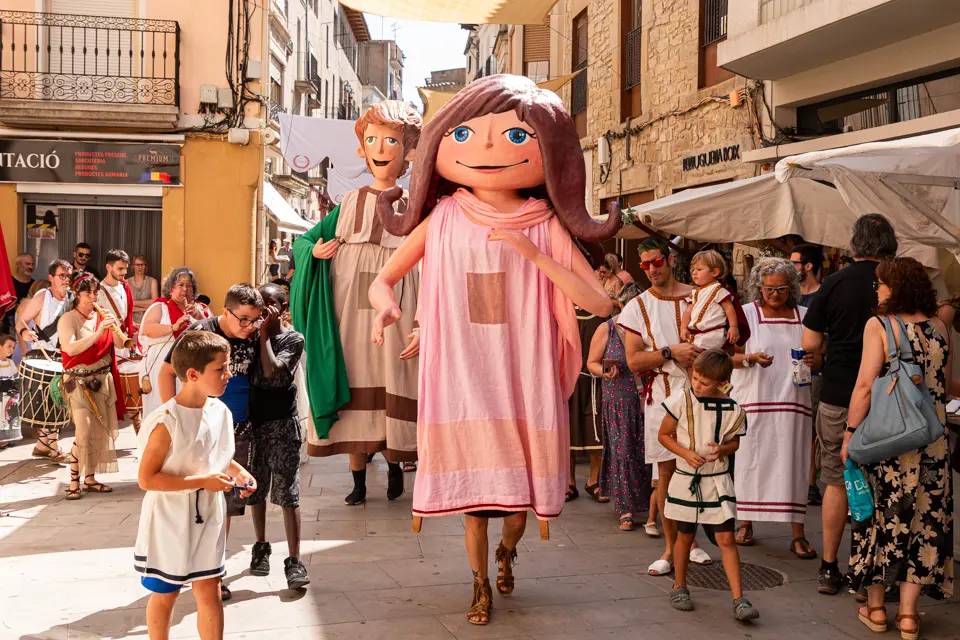 Activitats durant el 26è Mercat Romà de Iesso - Foto: Jordi Vinuesa