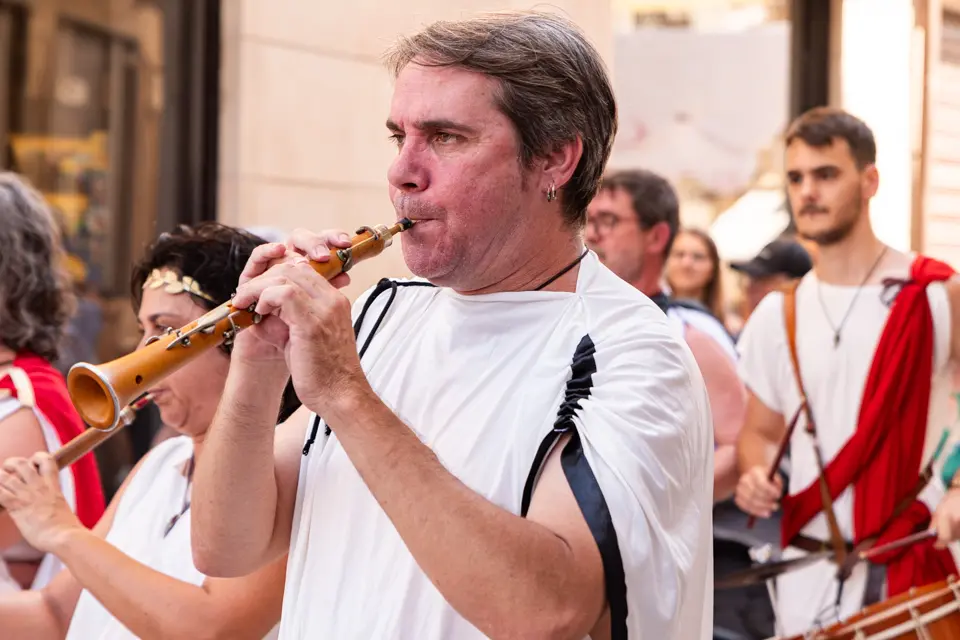 Activitats durant el 26è Mercat Romà de Iesso - Foto: Jordi Vinuesa