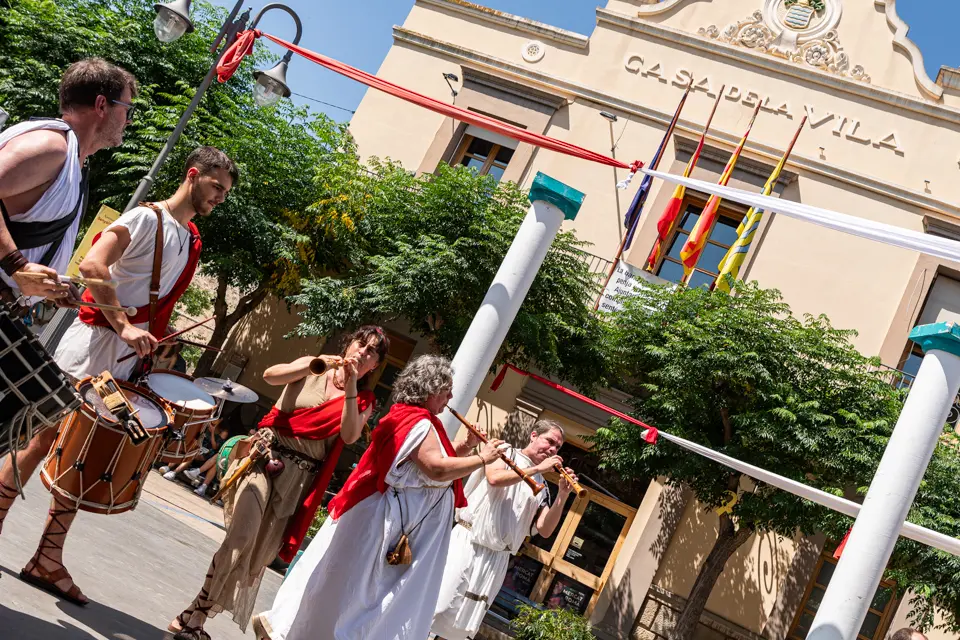 Activitats durant el 26è Mercat Romà de Iesso - Foto: Jordi Vinuesa