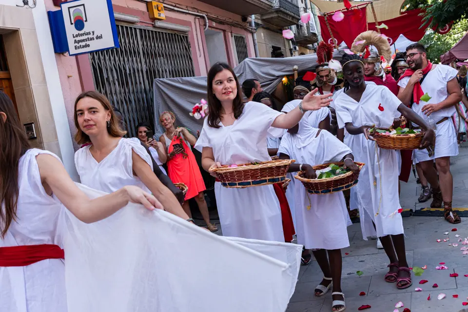 Activitats durant el 26è Mercat Romà de Iesso - Foto: Jordi Vinuesa