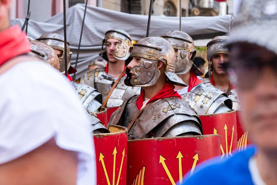 Activitats durant el 26è Mercat Romà de Iesso - Foto: Jordi Vinuesa