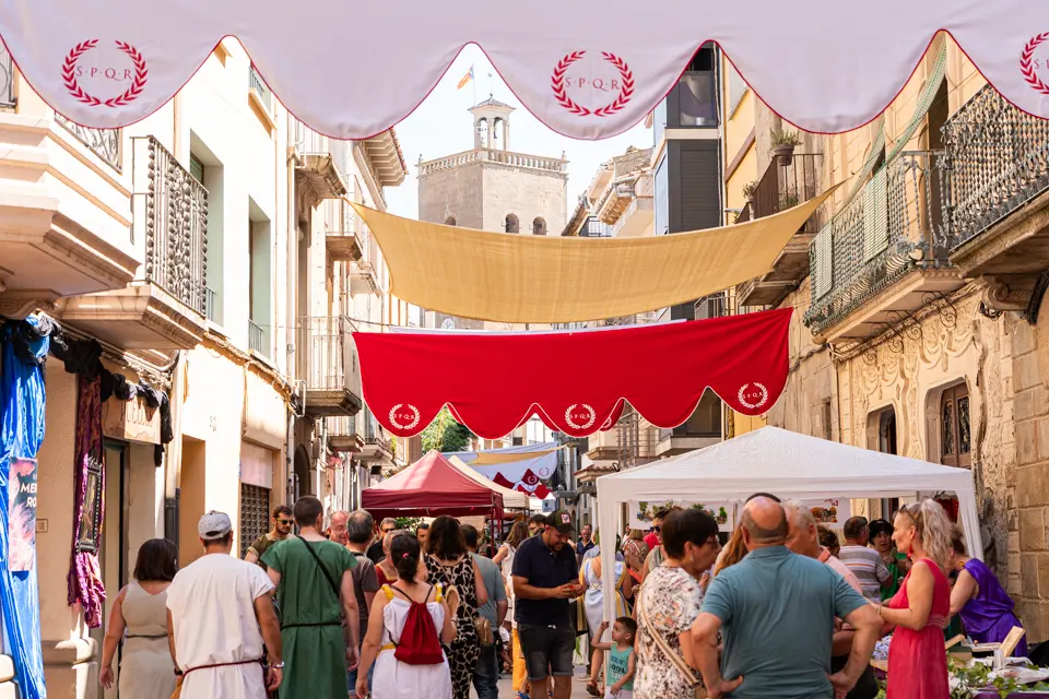 Activitats durant el 26è Mercat Romà de Iesso - Foto: Jordi Vinuesa