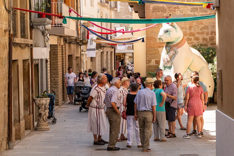 Activitats durant el 26è Mercat Romà de Iesso - Foto: Jordi Vinuesa