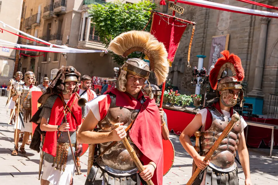 Activitats durant el 26è Mercat Romà de Iesso - Foto: Jordi Vinuesa