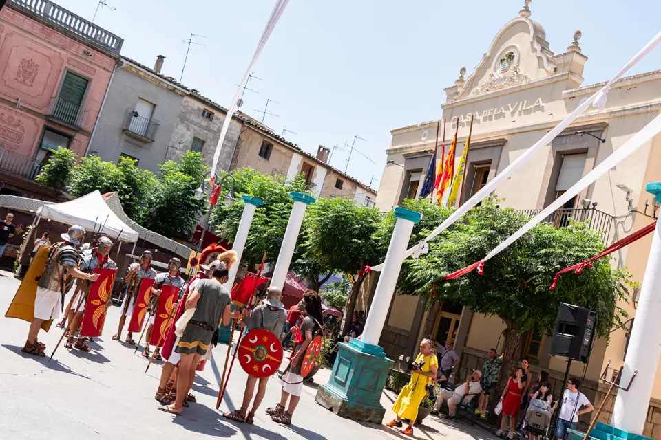 Activitats durant el 26è Mercat Romà de Iesso - Foto: Jordi Vinuesa