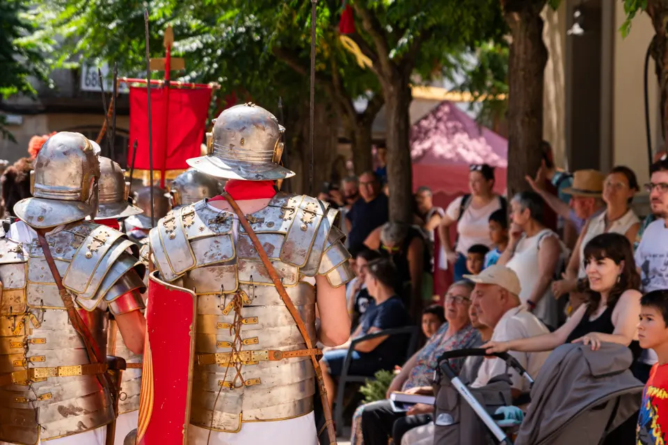 Activitats durant el 26è Mercat Romà de Iesso - Foto: Jordi Vinuesa