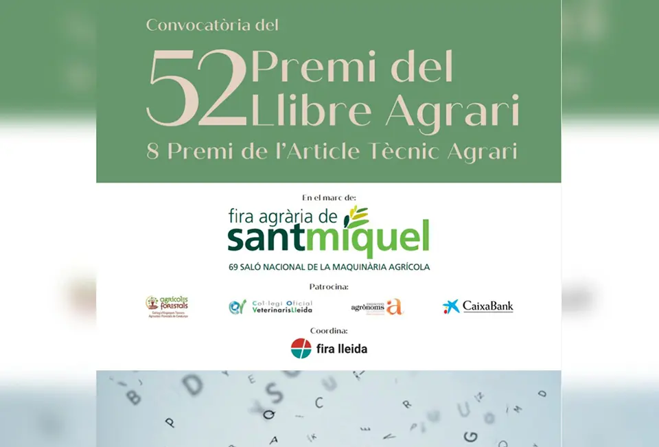 Cartell Premi Llibre Agrari