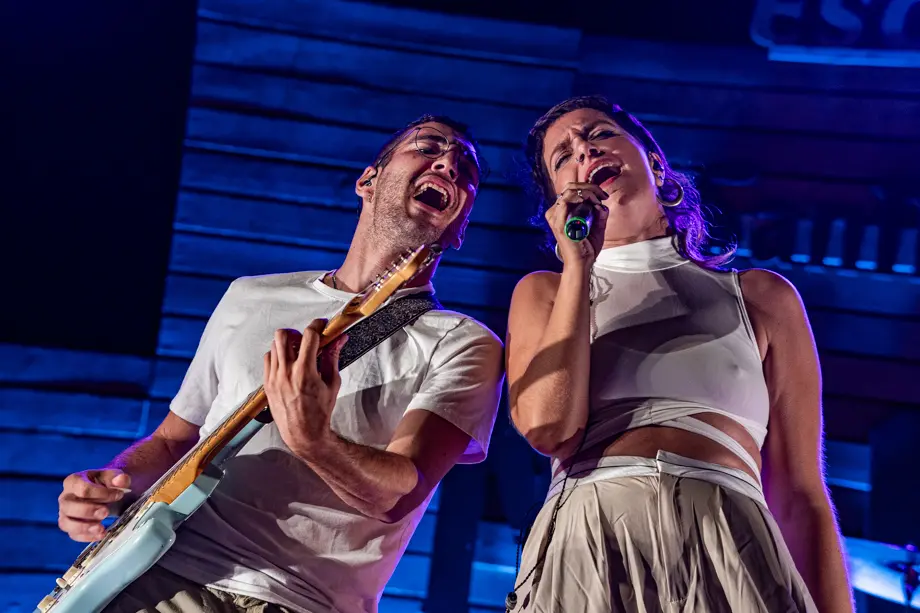 Actuació de Mabel Flores al Càmping Municipal de Tàrrega durant el 25è Paupaterres - Foto: Jordi Vinuesa