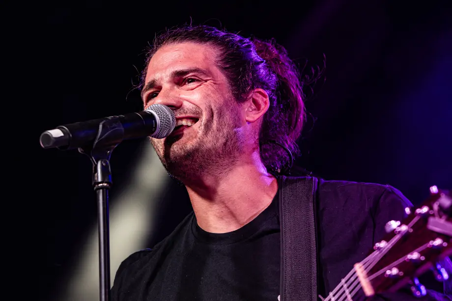 Actuació d'Els Catarres al Càmping Municipal de Tàrrega durant el 25è Paupaterres - Foto: Jordi Vinuesa