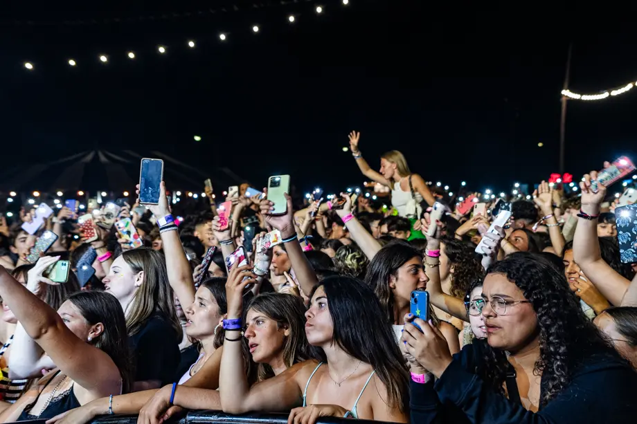 Actuació d'Els Catarres al Càmping Municipal de Tàrrega durant el 25è Paupaterres - Foto: Jordi Vinuesa