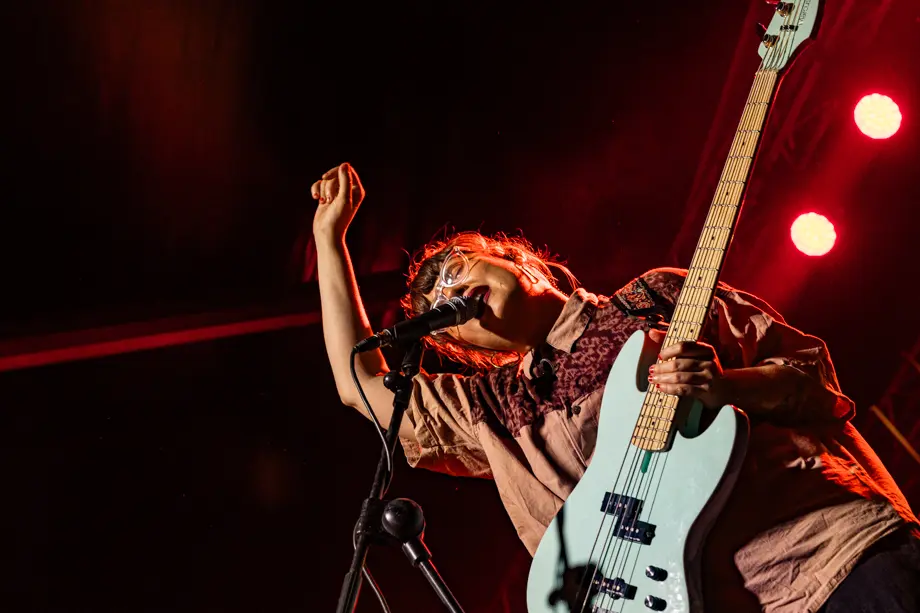 Actuació d'Els Catarres al Càmping Municipal de Tàrrega durant el 25è Paupaterres - Foto: Jordi Vinuesa