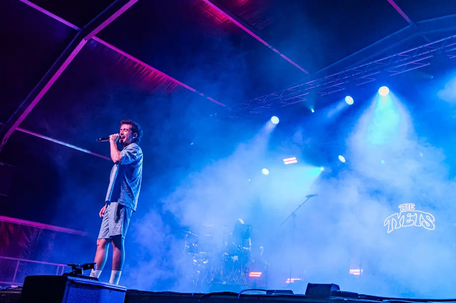 Actuació de The Tyets al Càmping Municipal de Tàrrega durant el 25è Paupaterres - Foto: Jordi Vinuesa