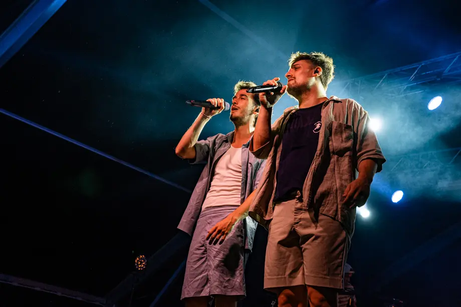 Actuació de The Tyets al Càmping Municipal de Tàrrega durant el 25è Paupaterres - Foto: Jordi Vinuesa