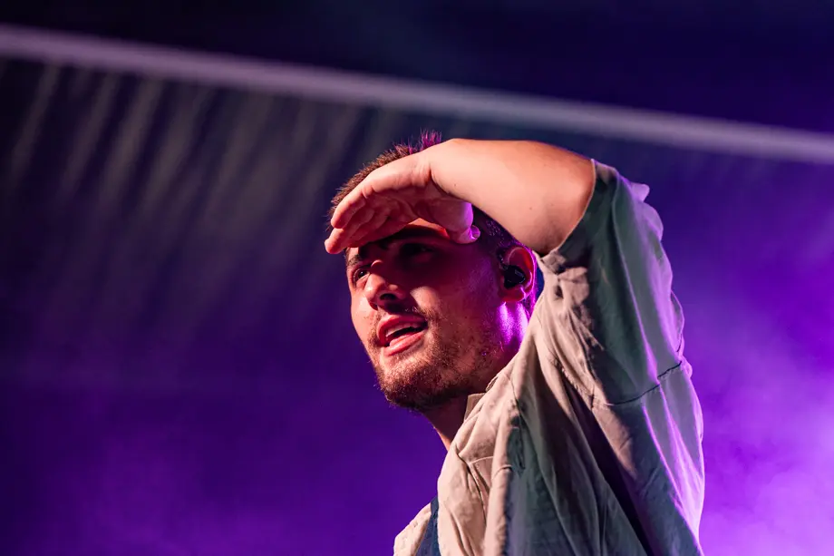 Actuació de The Tyets al Càmping Municipal de Tàrrega durant el 25è Paupaterres - Foto: Jordi Vinuesa