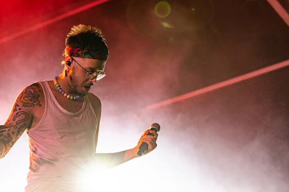 Actuació de Lildami al Càmping Municipal de Tàrrega durant el 25è Paupaterres - Foto: Jordi Vinuesa