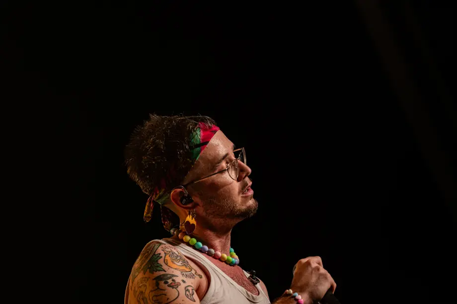 Actuació de Lildami al Càmping Municipal de Tàrrega durant el 25è Paupaterres - Foto: Jordi Vinuesa