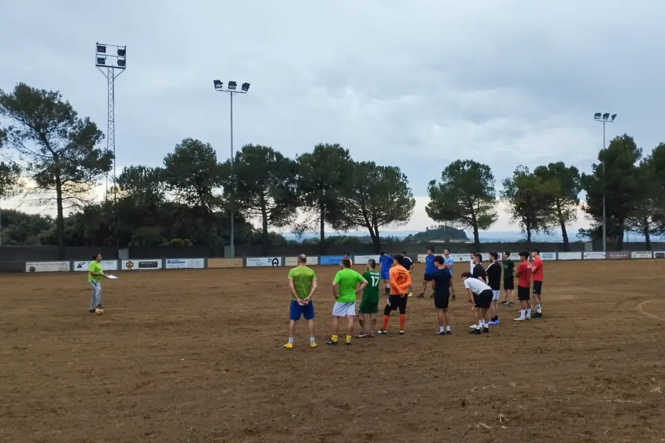 Primera trobada jugadors U.E. Sant Ramon - Foto: Cedida per la U. E. Sant Ramon