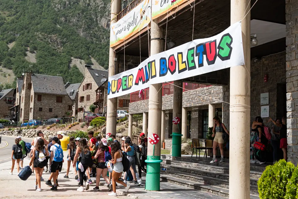 L'alberg era Garona acull les colònies de l'ACC Lleida al municipi de Salardú - Foto: Jordi Vinuesa