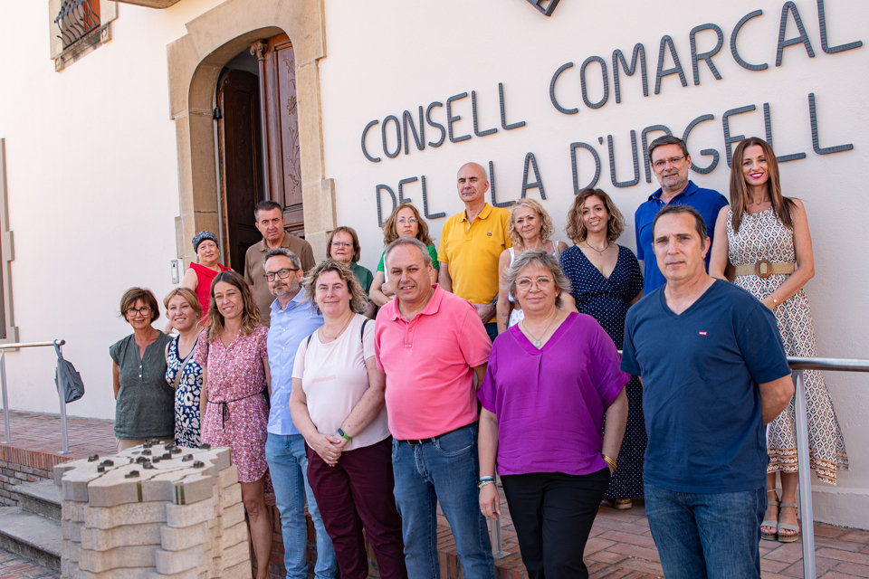 Membres del Consell Comarcal per a la legislatura 2023-2027 - Foto: Jordi Vinuesa