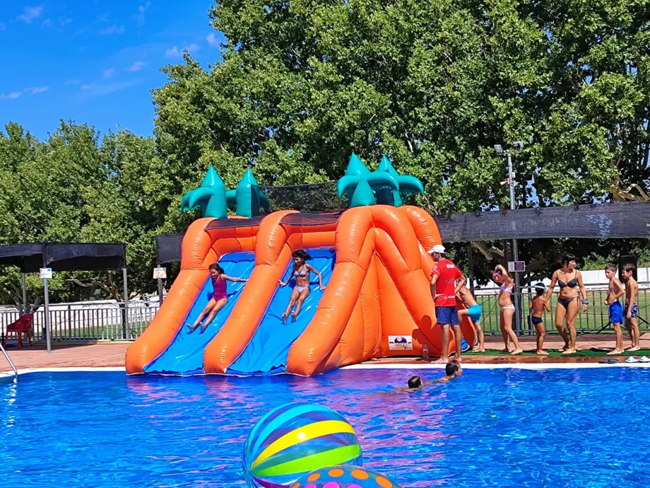 Activitat de parc aquàtic a Bellvís - Foto: Cedida per l'Ajuntament de Bellvís